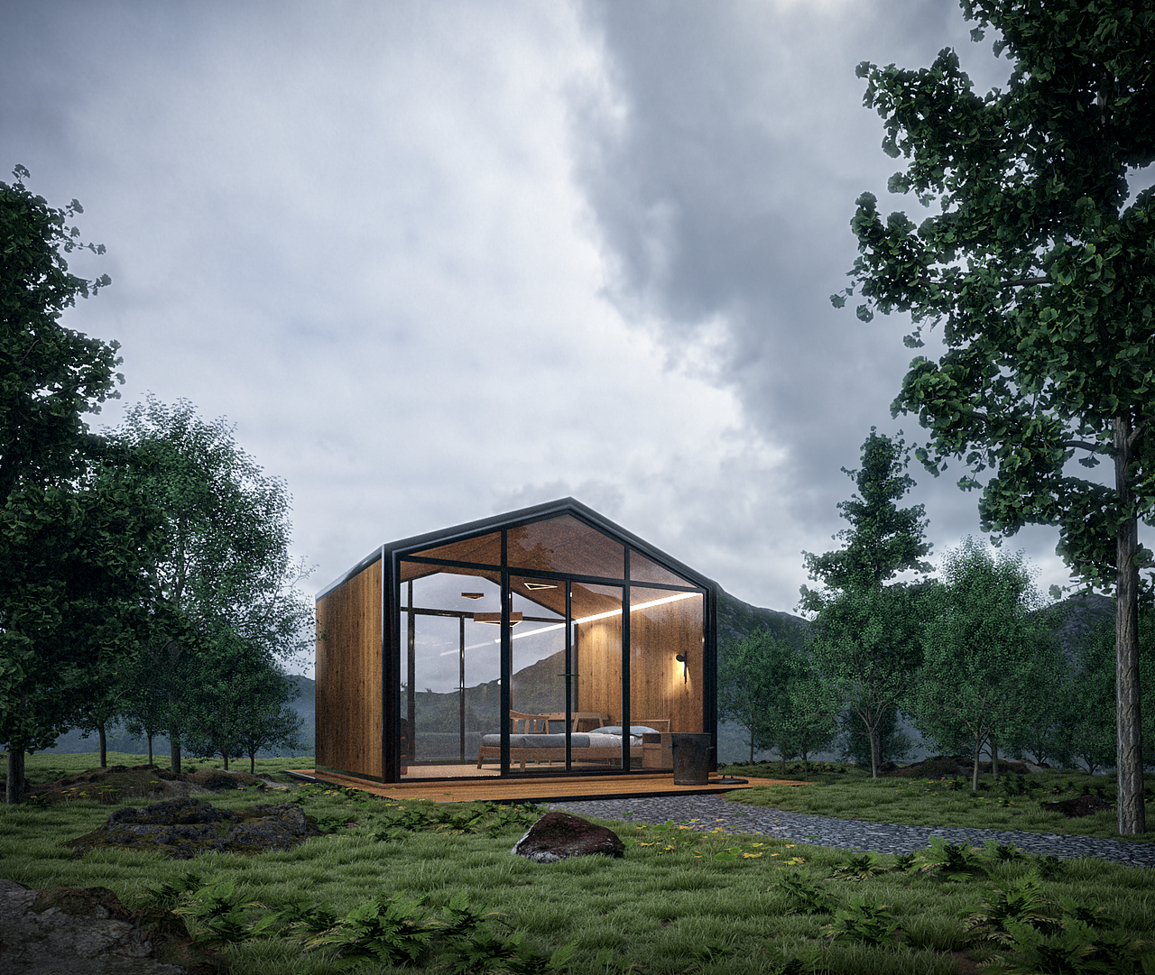 su室外渲染练习