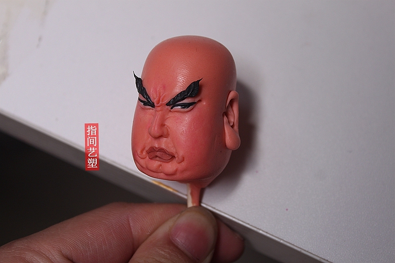 贺加贵面塑软陶(关羽）（图ZNzk5MjEwNDA=） - 手办/模玩 - 站酷设计师贺加贵3D翻糖原创素材 - 站酷ZCOOL