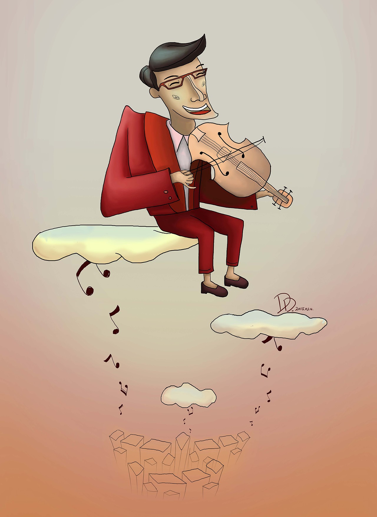 超现实插画（图ZMjU4NDQ1OTI=） - 创作习作 - 站酷设计师DD插画原创素材 - 站酷ZCOOL