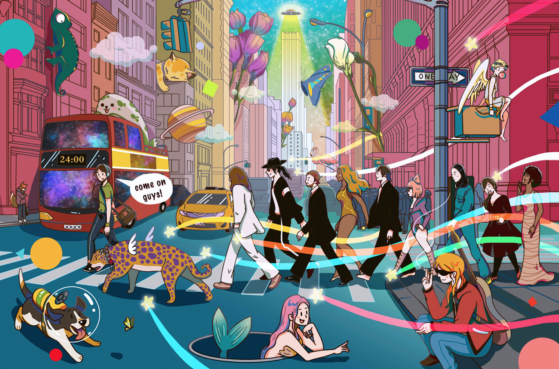 ◤day light & day dream◢ 猫空插画比赛参赛作品>