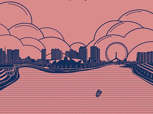 研究生海报大赛大运河参赛作品