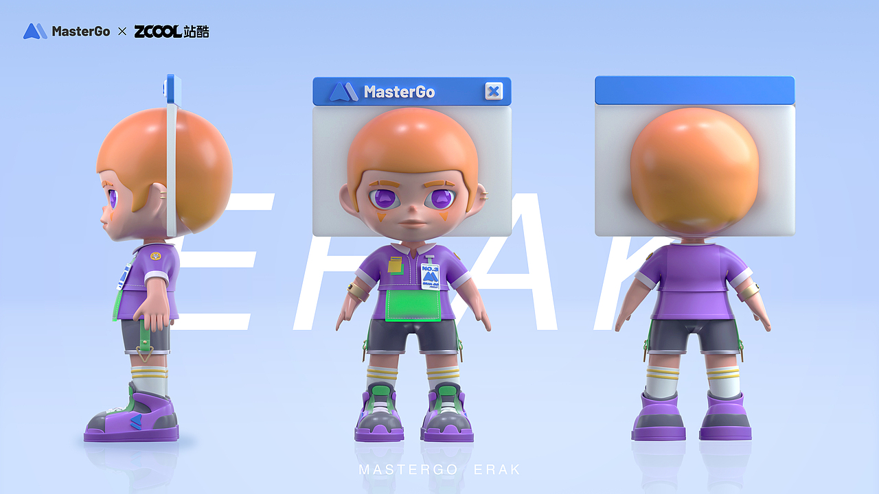 MasterGo IP形象设计-TIA MARS ERAK