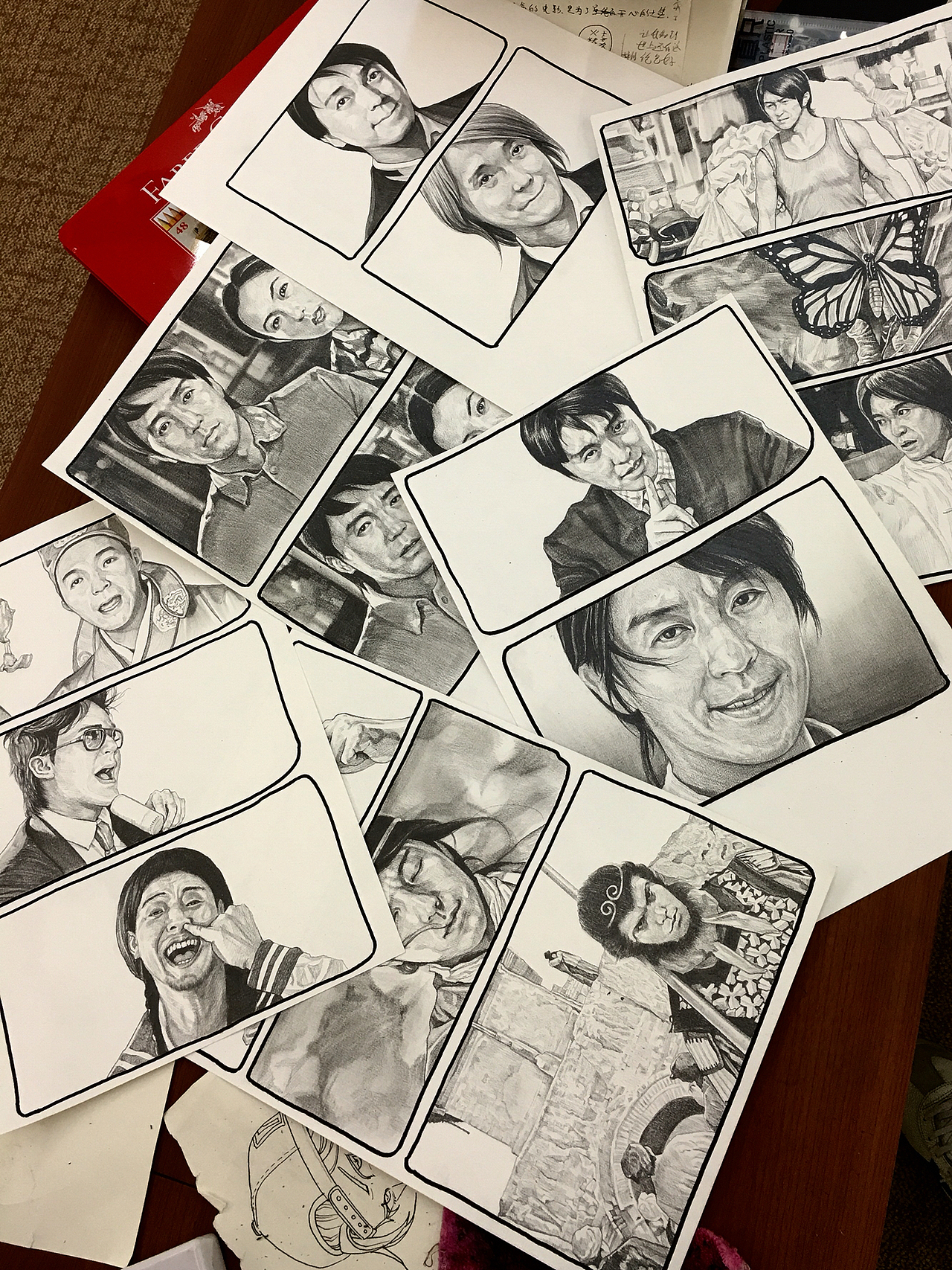 近期的一些纸上作业