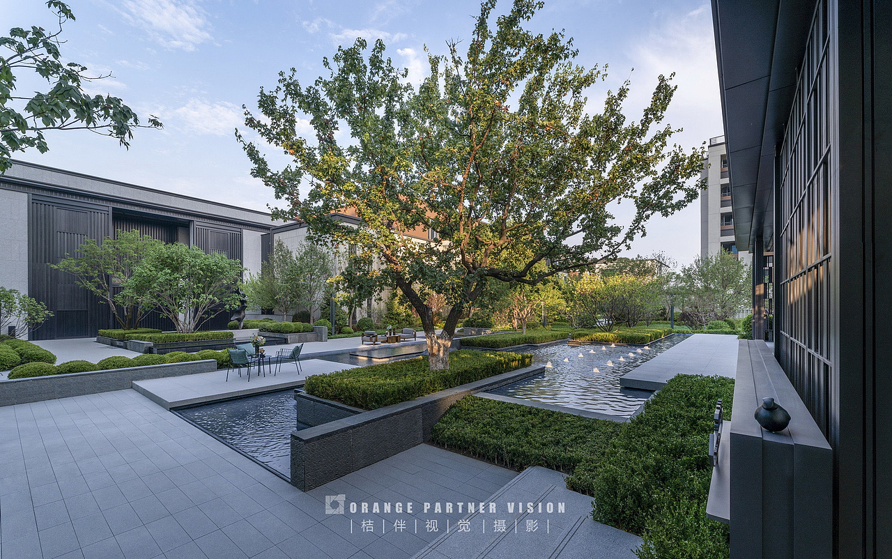 景观摄影：沈阳龙湖·方林 岸芷汀兰示范区/桔伴视觉