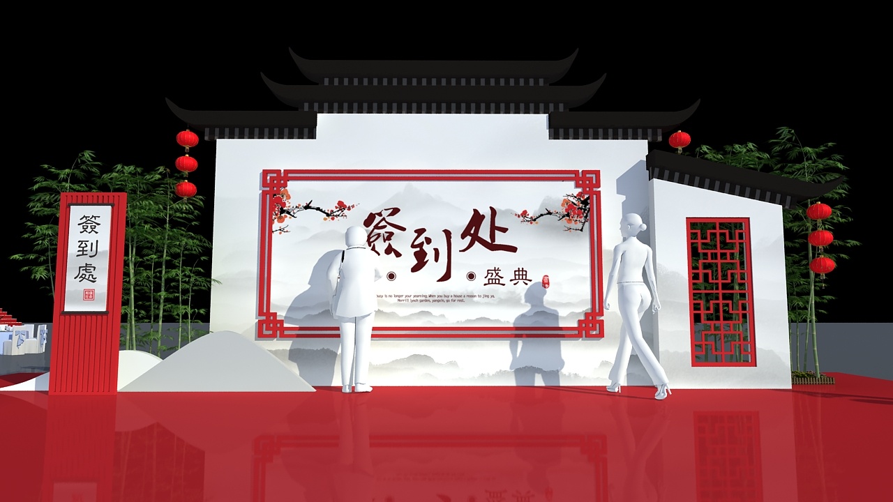 古典舞美设计|空间|舞台美术|桃桃星冰乐 - 原创作品 - 站酷 (zcool)