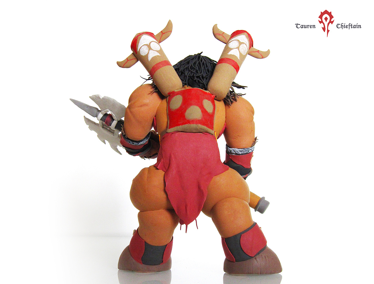 魔兽-牛头人酋长|手工艺|手办/模玩|柠茶 - 原创作品 - 站酷 (zcool)