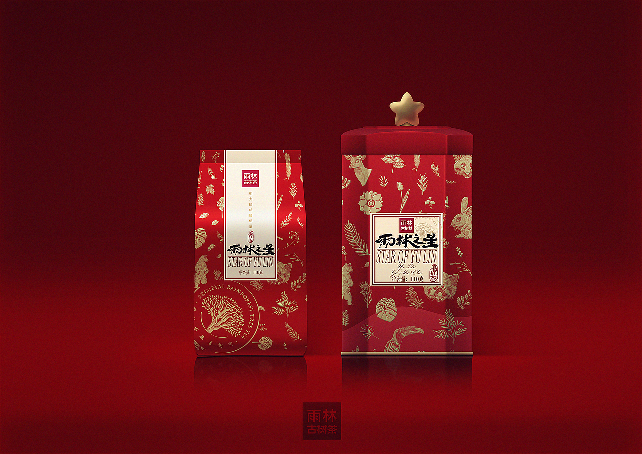 雨林之星（图ZMTUwMDU4Mjk2） - 包装 - 站酷设计师电锯猫原创素材 - 站酷ZCOOL