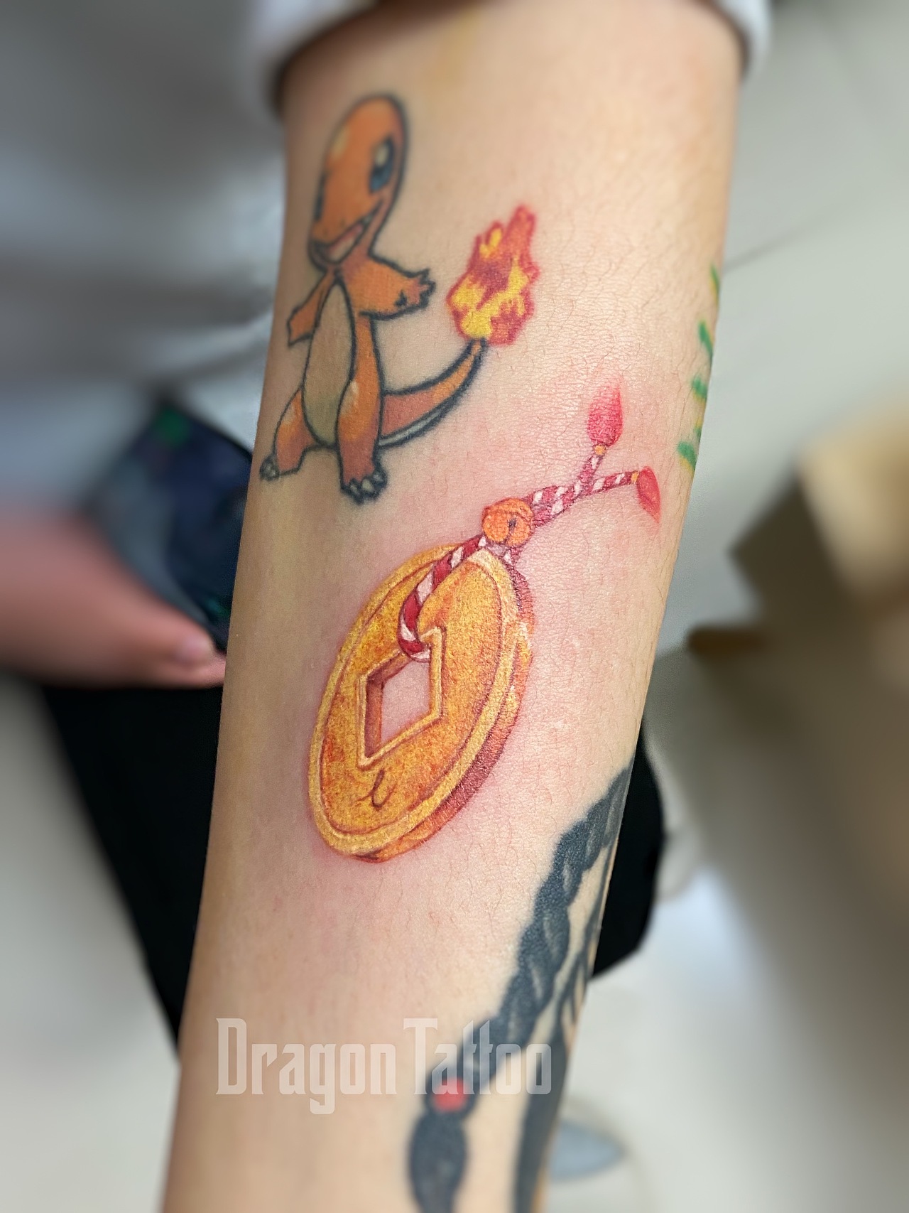 金币纹身 金钱纹身