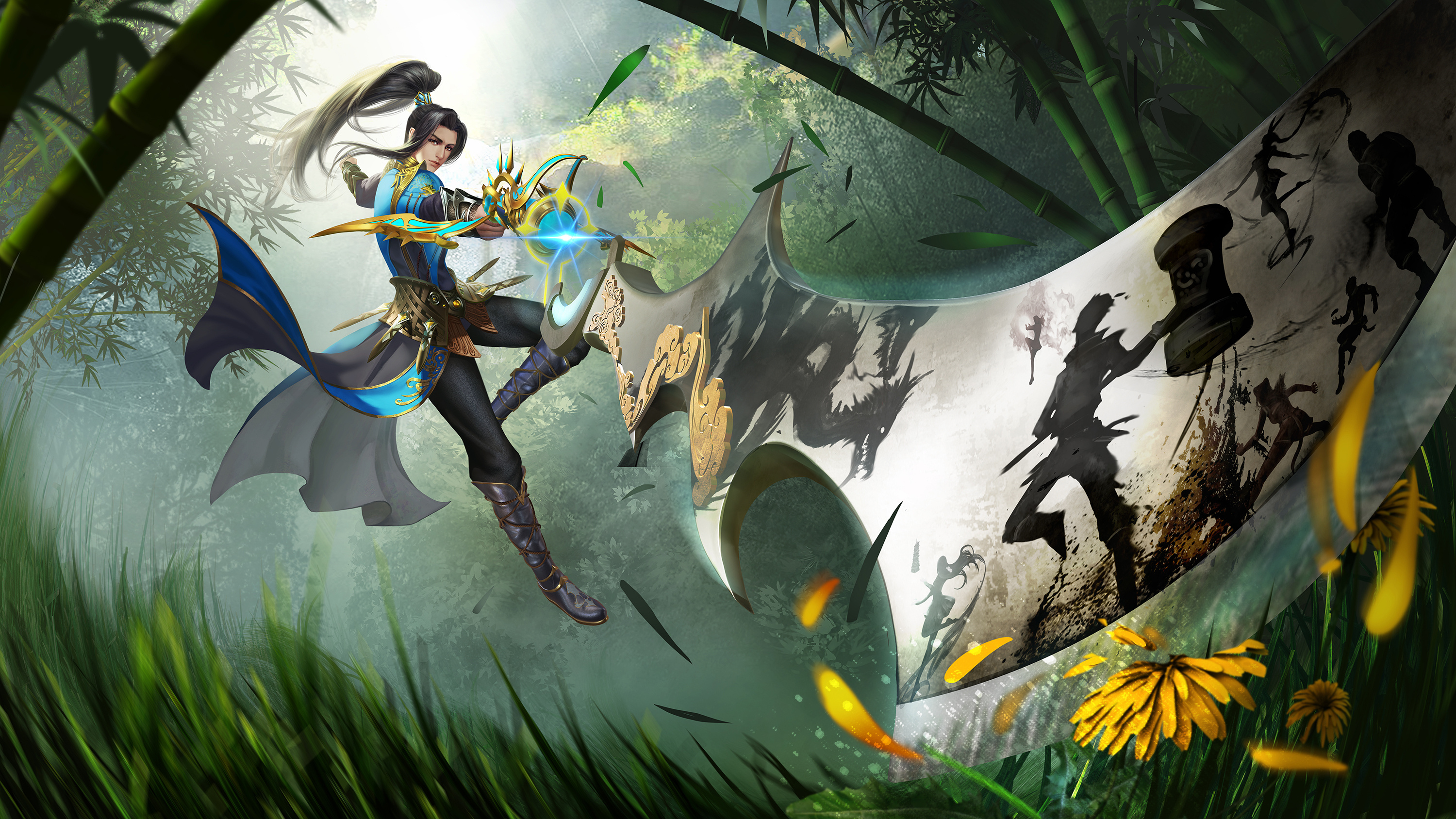 斗罗大陆手游宣传图 暗器