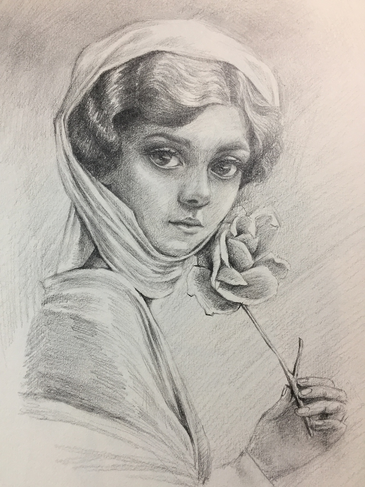 一些素描人像练习（图ZMTI4MDU4Nzc2） - 绘画 - 站酷设计师梦狸子原创素材 - 站酷ZCOOL