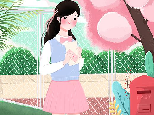 《Youth系列》（個人主頁-ZNDU4NTQwNDQ=） - 商業(yè)插畫 - 站酷設(shè)計師Vivian_zy原創(chuàng)素材 - 站酷ZCOOL