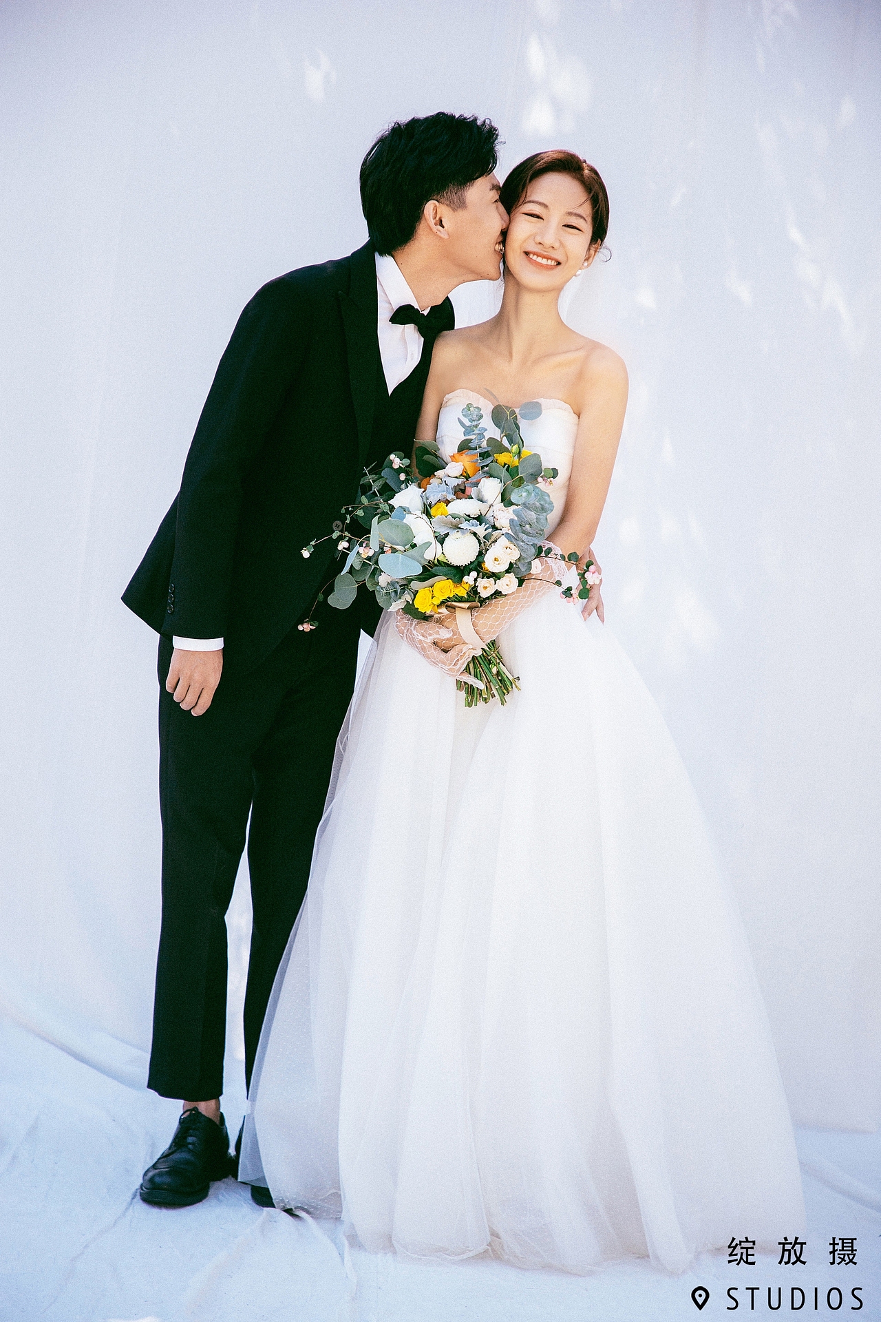 眼前人是心上人❤胶片婚纱照