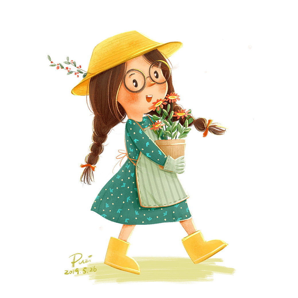 可爱的女孩纸们