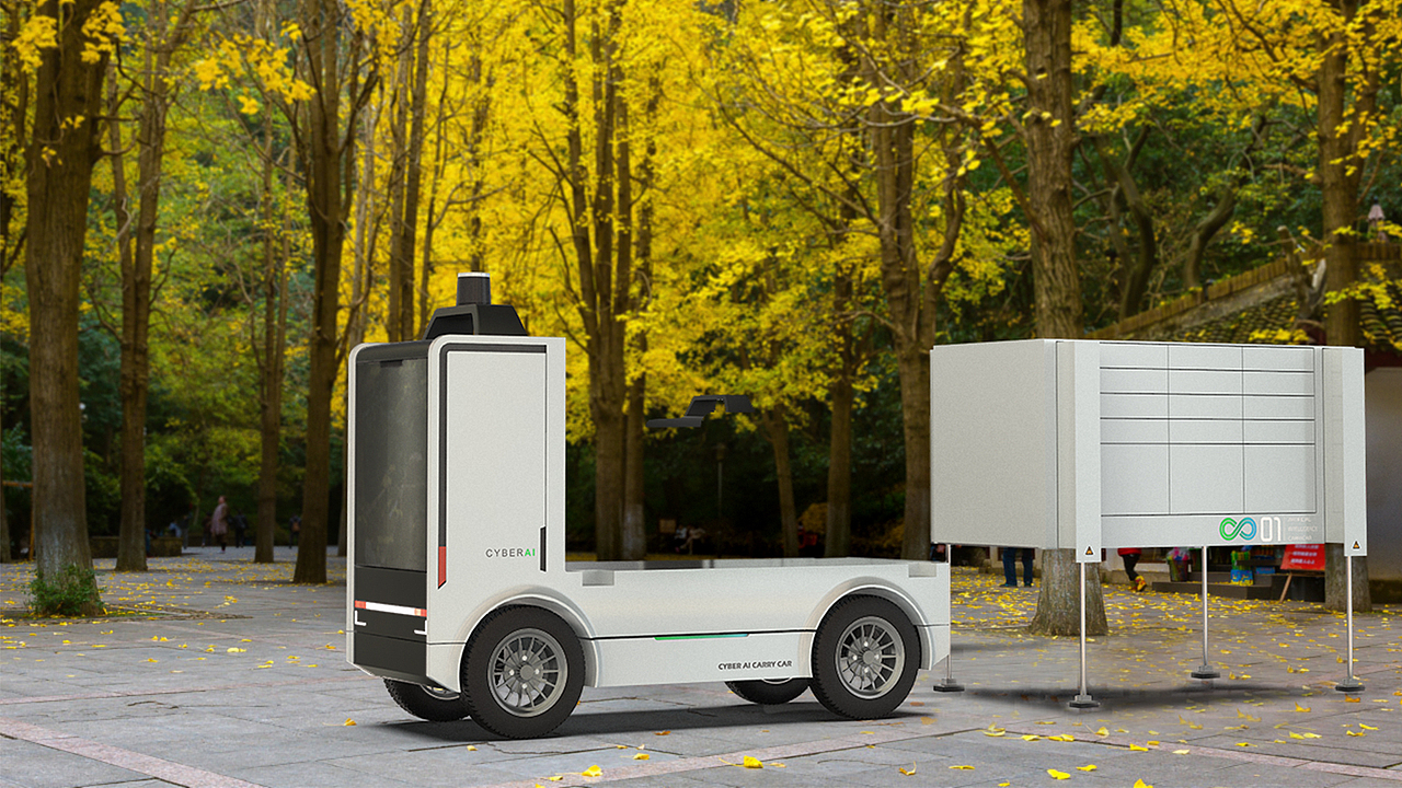 思博智能无人车x洛可可