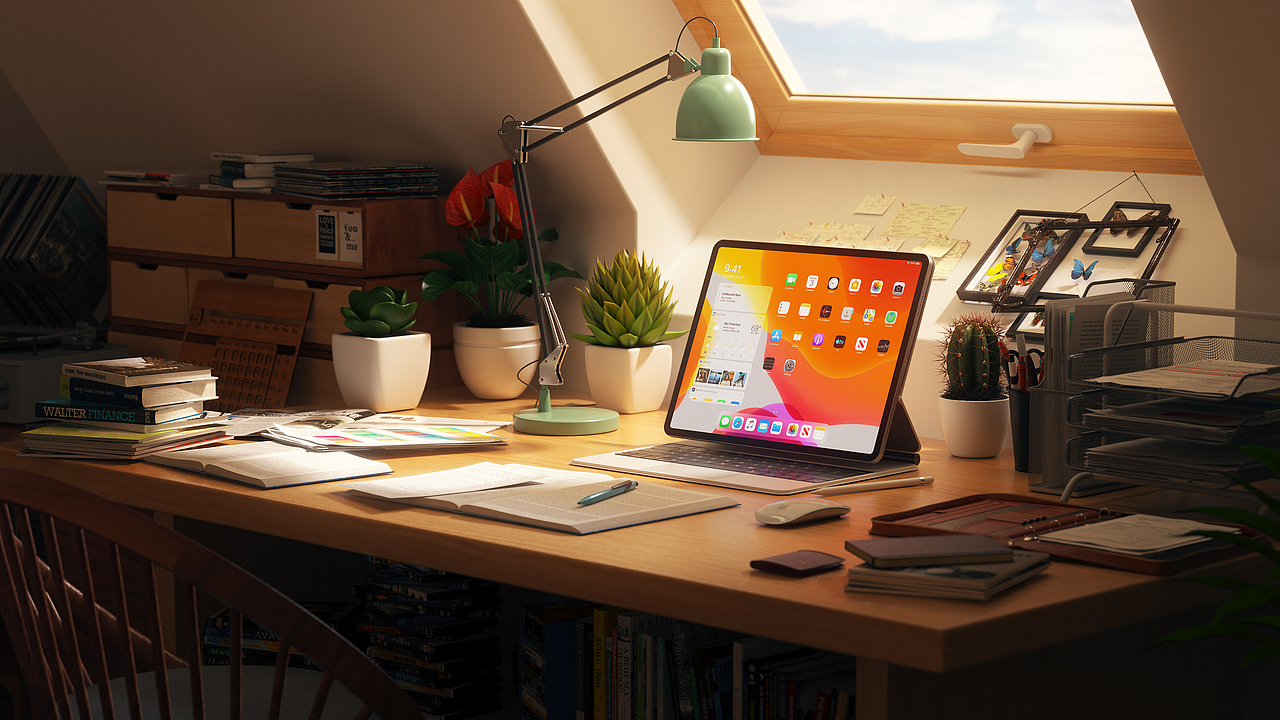 产品表现——IPAD PRO 2020（图ZMjA1NjQ3MDYw） - 产品 - 站酷设计师杰克船长JK原创素材 - 站酷ZCOOL