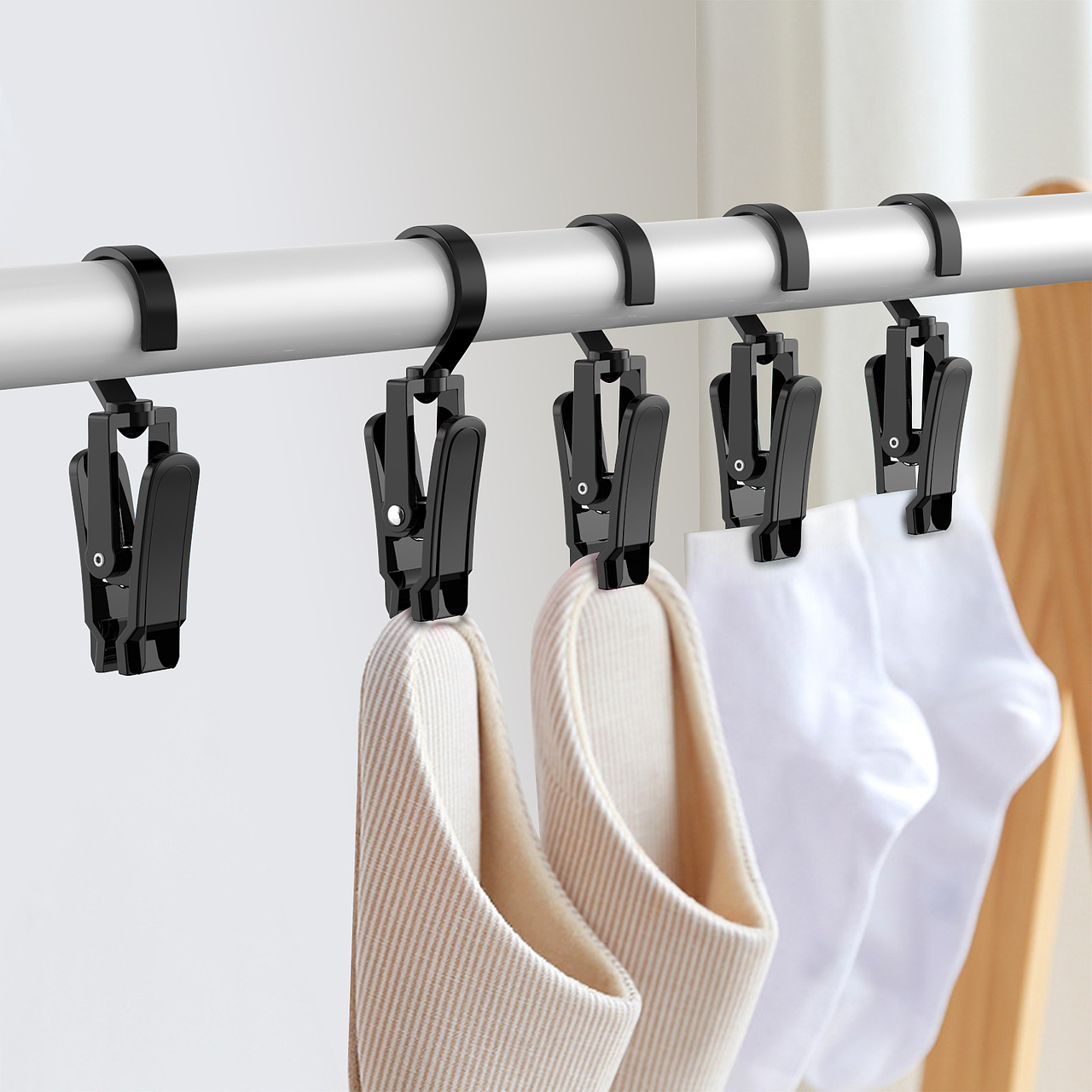 金洲视觉设计 亚马逊主图 3d建模渲染 架子夹子晾衣夹