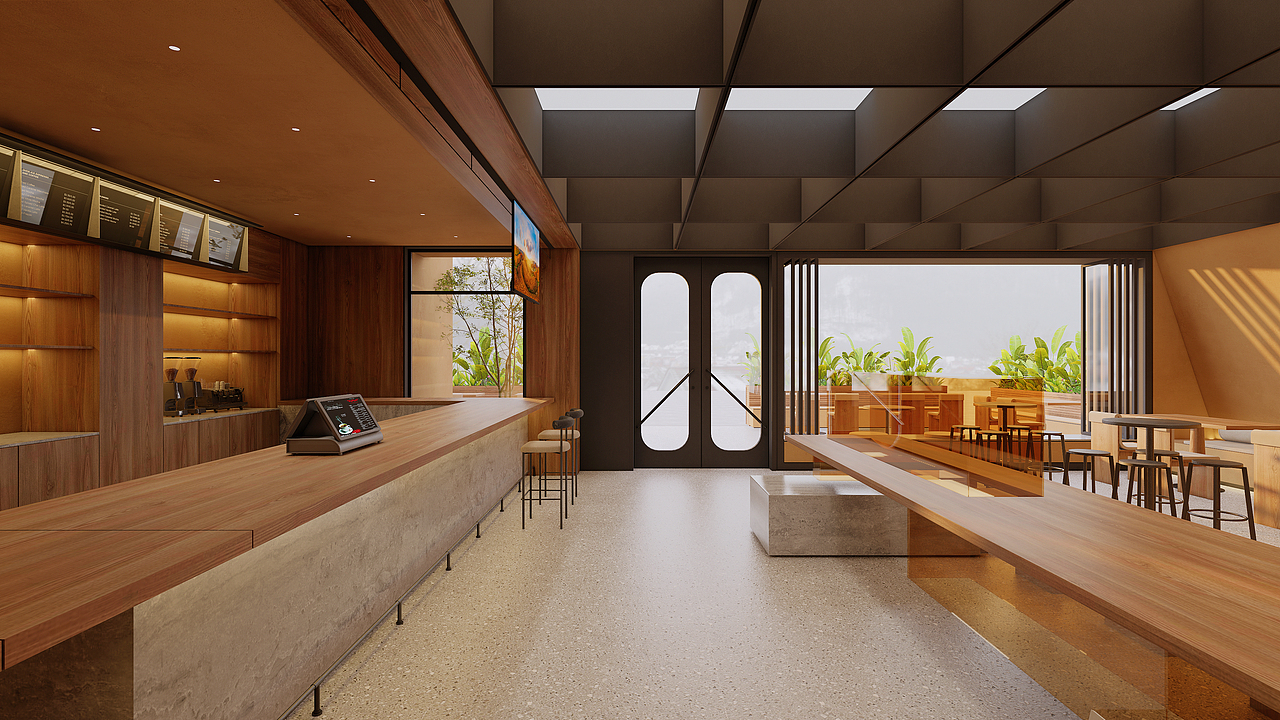 原创新案 咖啡店