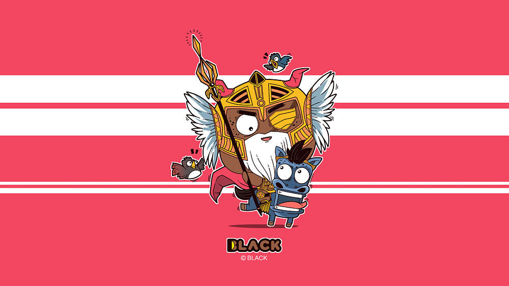 "black"北欧神话系列壁纸(上篇)