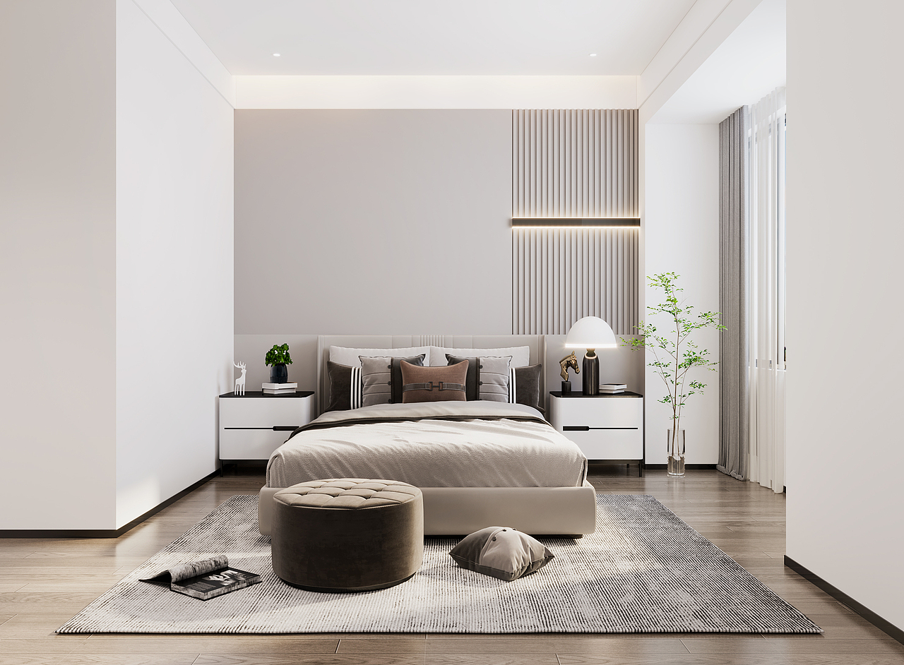 现代住宅设计|空间|家装设计|安雅ay_原创作品-站酷zcool