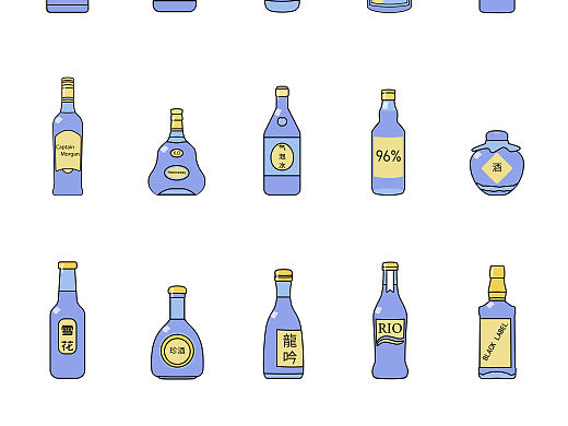 图标设计（个人主页-ZNTYzMTg2MzI=） - 图标 - 站酷设计师哔啵哔啵b原创素材 - 站酷ZCOOL