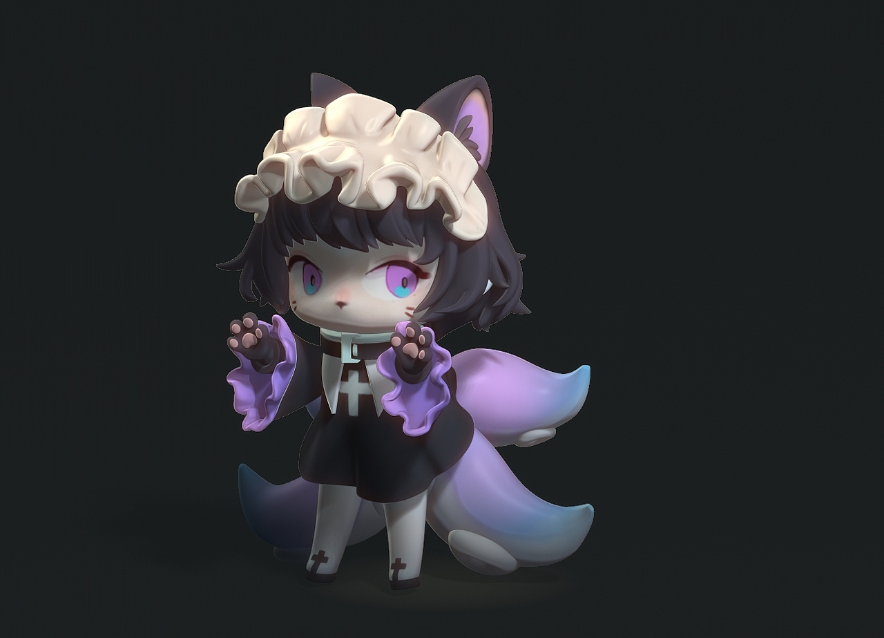 曼奇立德3D手办模型班作品（图ZMjg0MTM2Mzc2） - 人物/生物 - 站酷设计师糖不苦zz原创素材 - 站酷ZCOOL