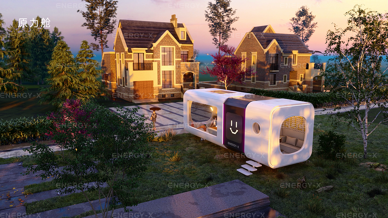 高颜值全地形的太空舱民舱——原力舱助力乡村振兴！（图ZMjk0NTMyMzI0） - 场景 - 站酷设计师原力舱原创素材 - 站酷ZCOOL