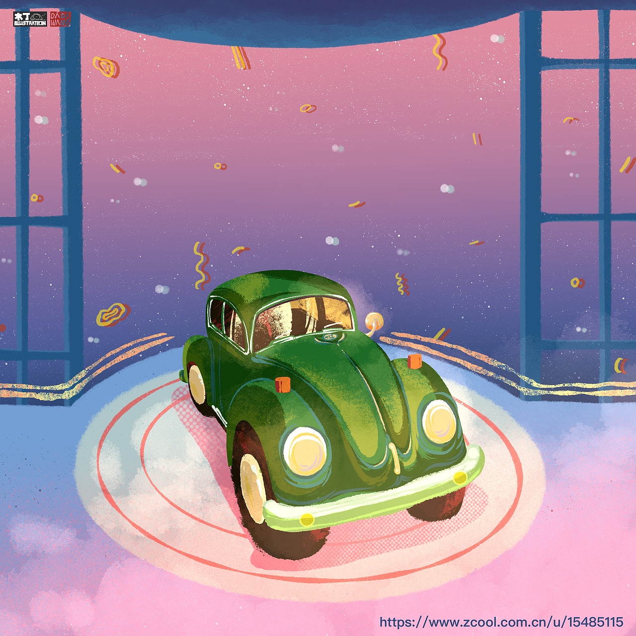 怀旧图鉴（图ZMTczNDkwNTEy） - 商业插画 - 站酷设计师木丁插画工作室原创素材 - 站酷ZCOOL