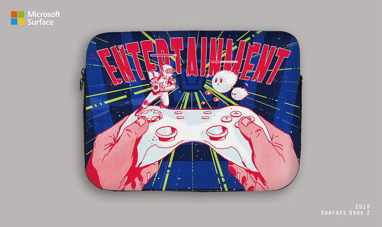 来自宇宙-Surface Book2随性专属包