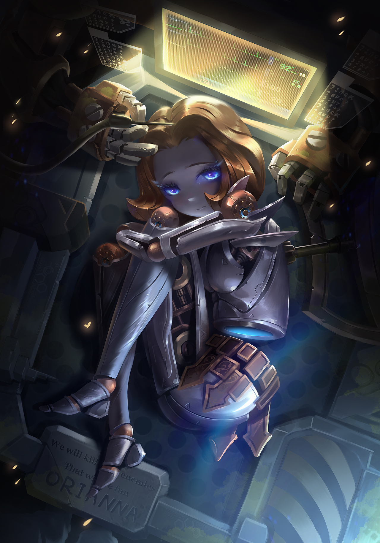 英雄联盟发条同人插画