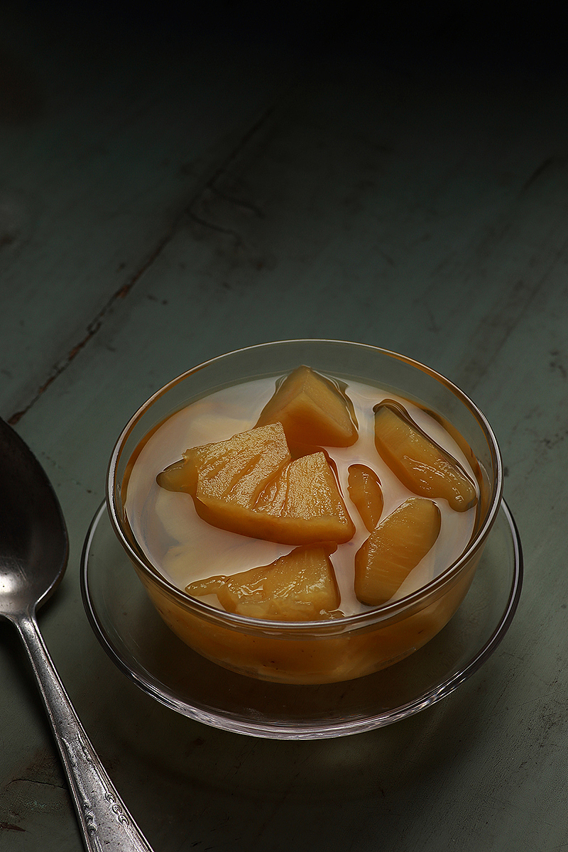 糖水罐头的复古风,厦门美食摄影上门拍摄食品菜品菜谱