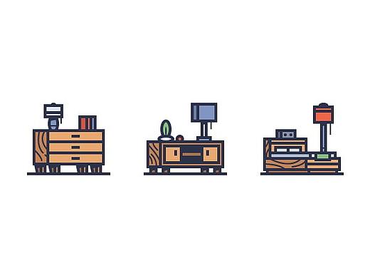 平面设计:创建家具图标包