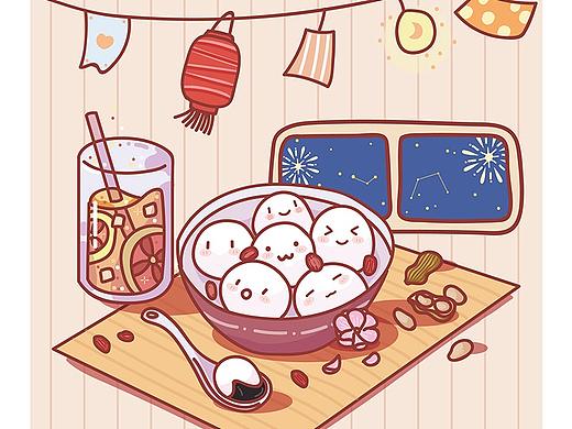 节日插画