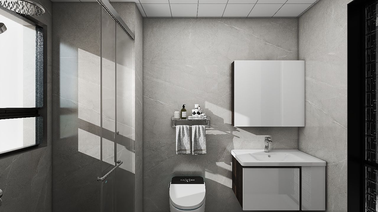 现代风格:黑白灰之家