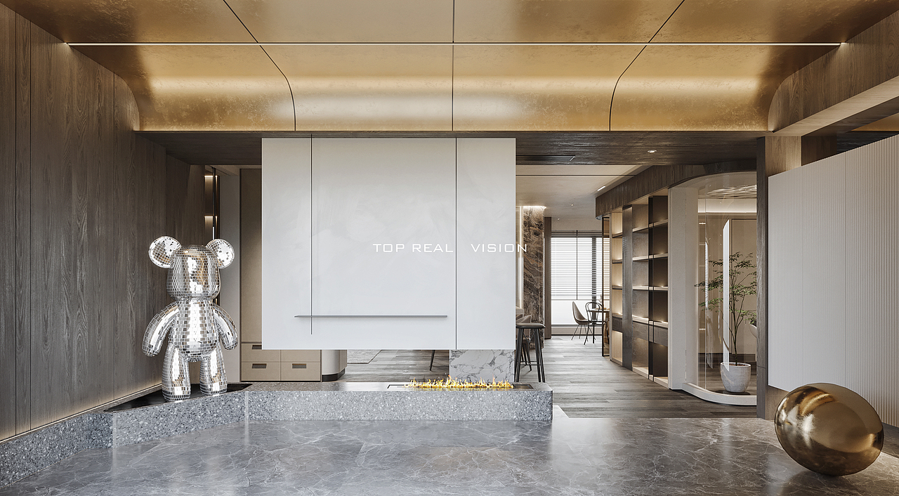 一个很酷的展厅 CR