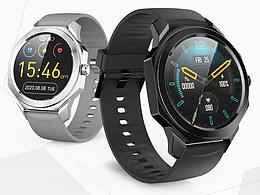 3C八角外觀智能血氧手表電商詳情頁