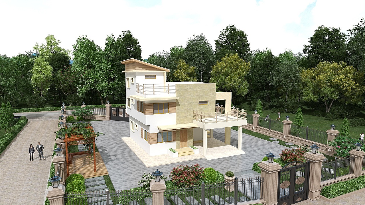 建筑模型渲染作品分享之二十六