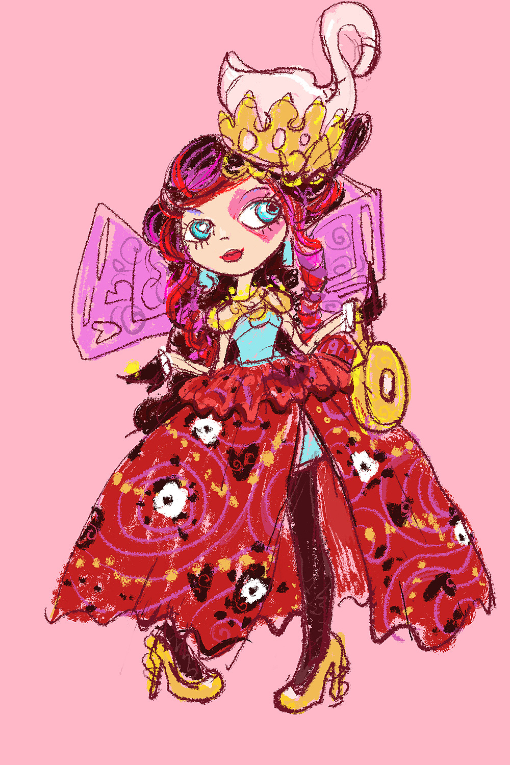 我笔下的怪物高中和童话高中