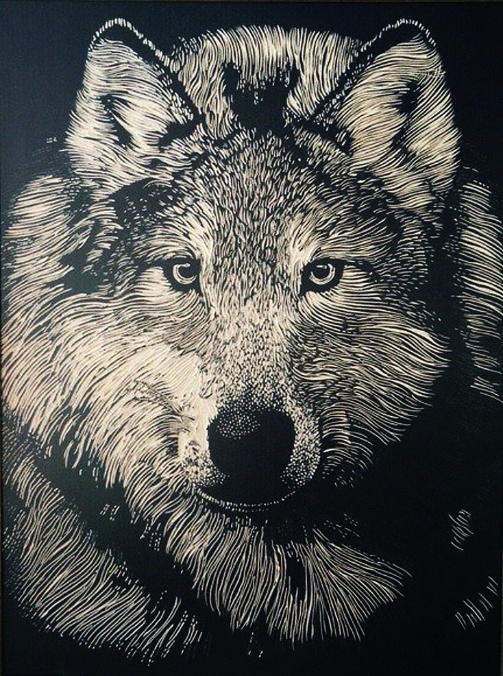 黑白版画（图ZNTM2NjI3MTI=） - 绘画 - 站酷设计师谁的尾巴原创素材 - 站酷ZCOOL