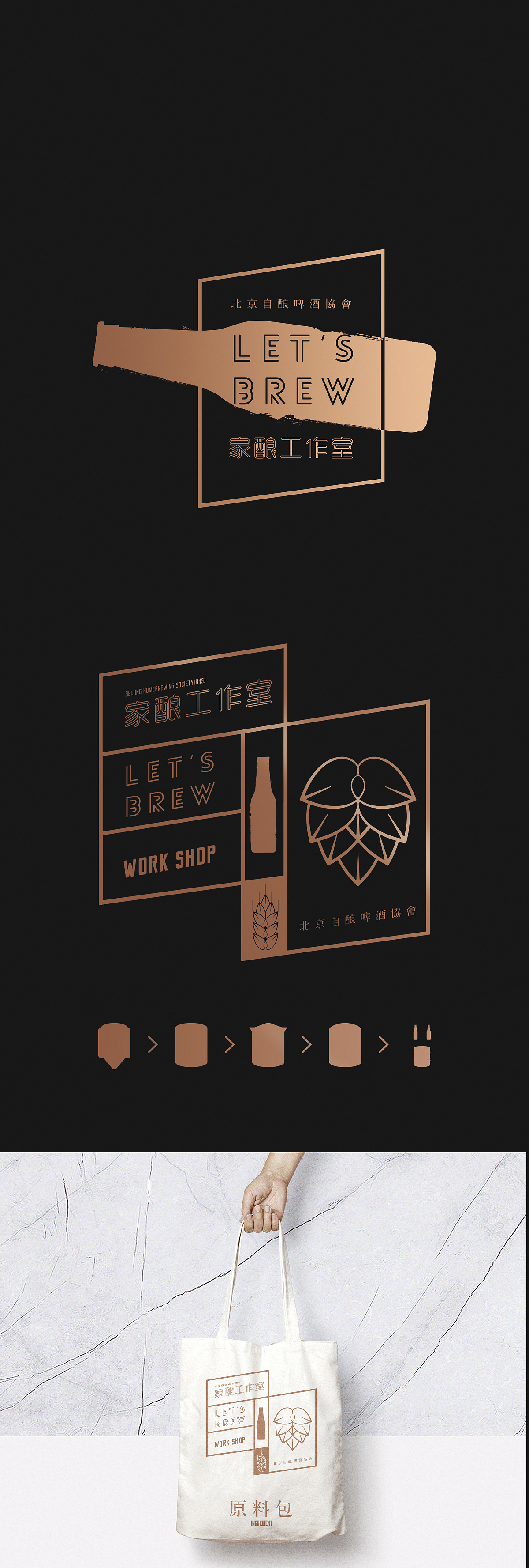北京自酿啤酒协会“家酿工作室”视觉形象设计（图ZNTU4NDkxMjQ=） - 品牌 - 站酷设计师新花样原创素材 - 站酷ZCOOL