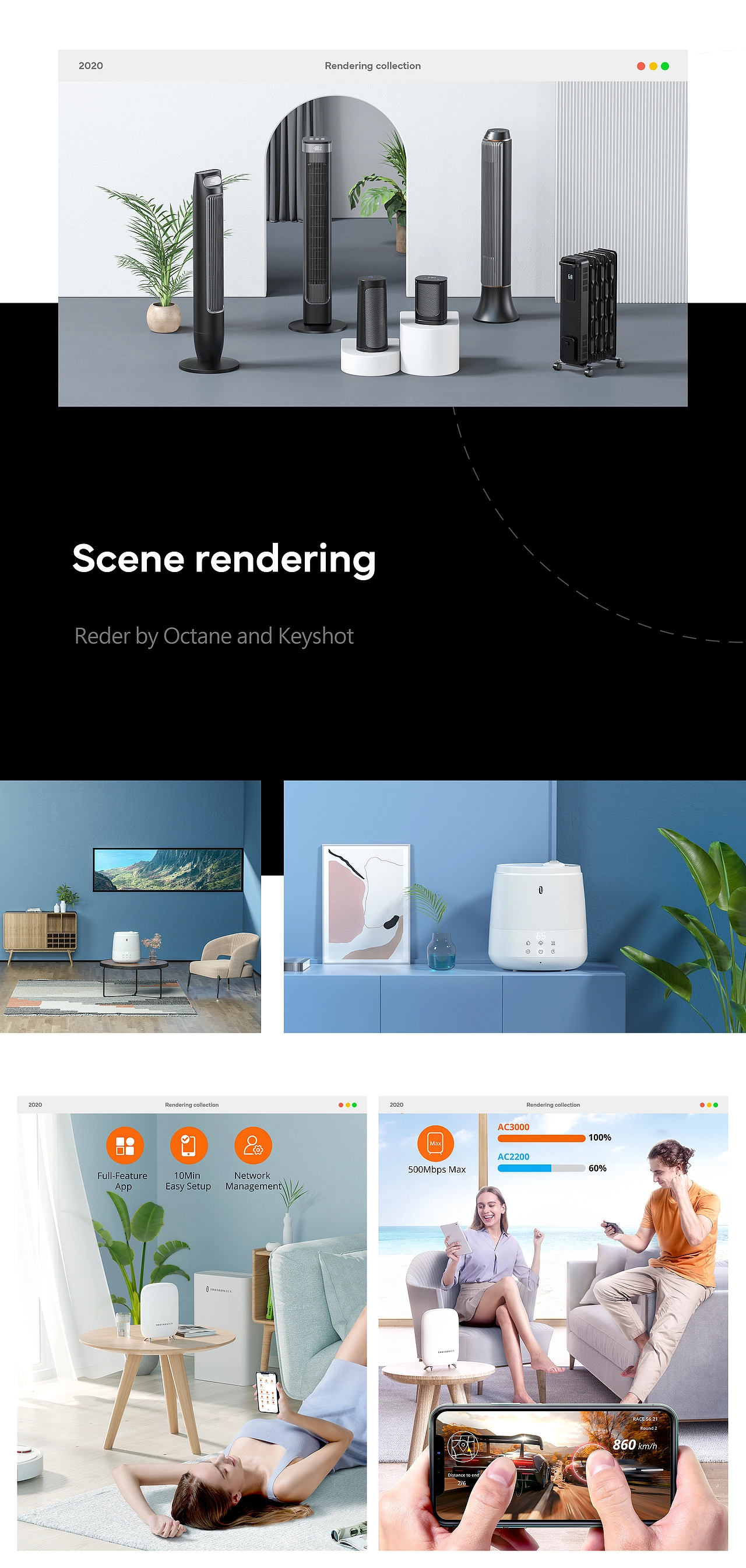 [2020 Render Collection] 三维渲染年度总结