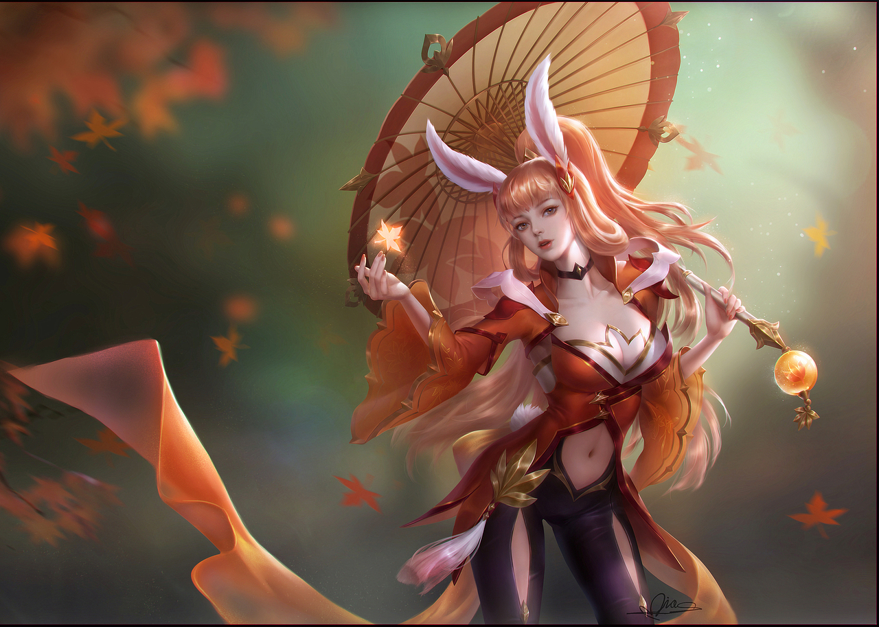 王者荣耀 幻舞玲珑 公孙离|插画|商业插画|喵喵好好