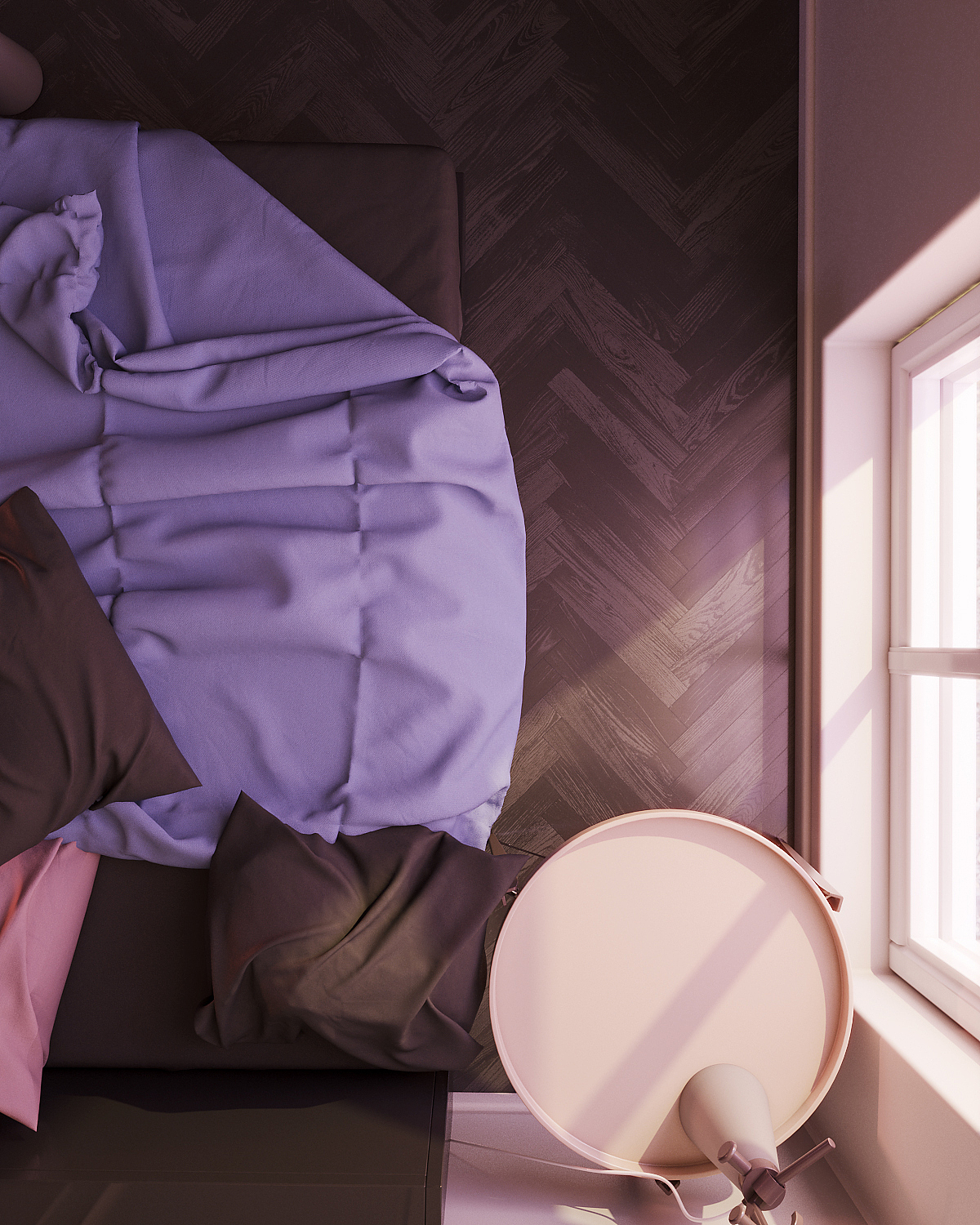 艺术简约卧室（图ZMTc5NjE5NTQ4） - 家装设计 - 站酷设计师海底之心Sa原创素材 - 站酷ZCOOL