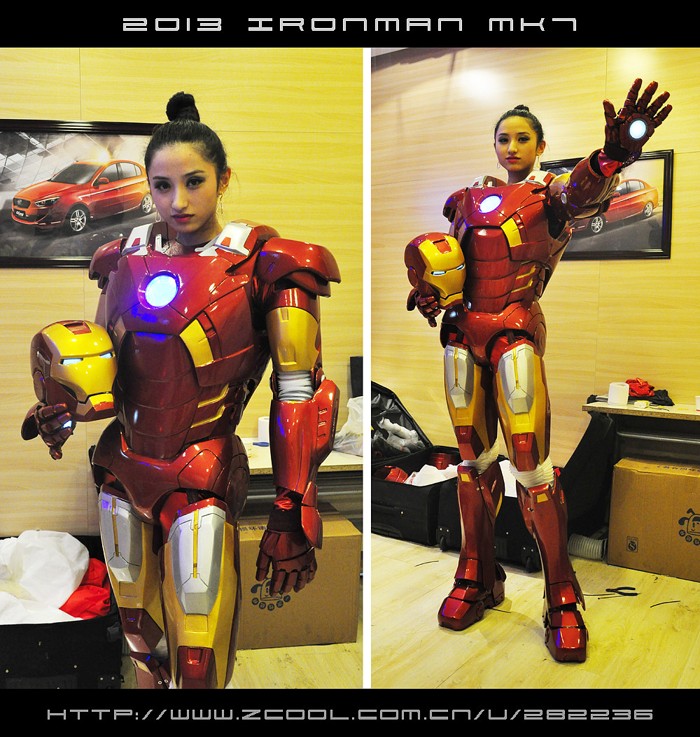 一套属于自己的钢铁侠盔甲 IRONMAN MK7(图ZMTI3MjQ2ODQ=) - 手办/模玩 - 站酷设计师胡狼原创素材 - 站酷ZCOOL