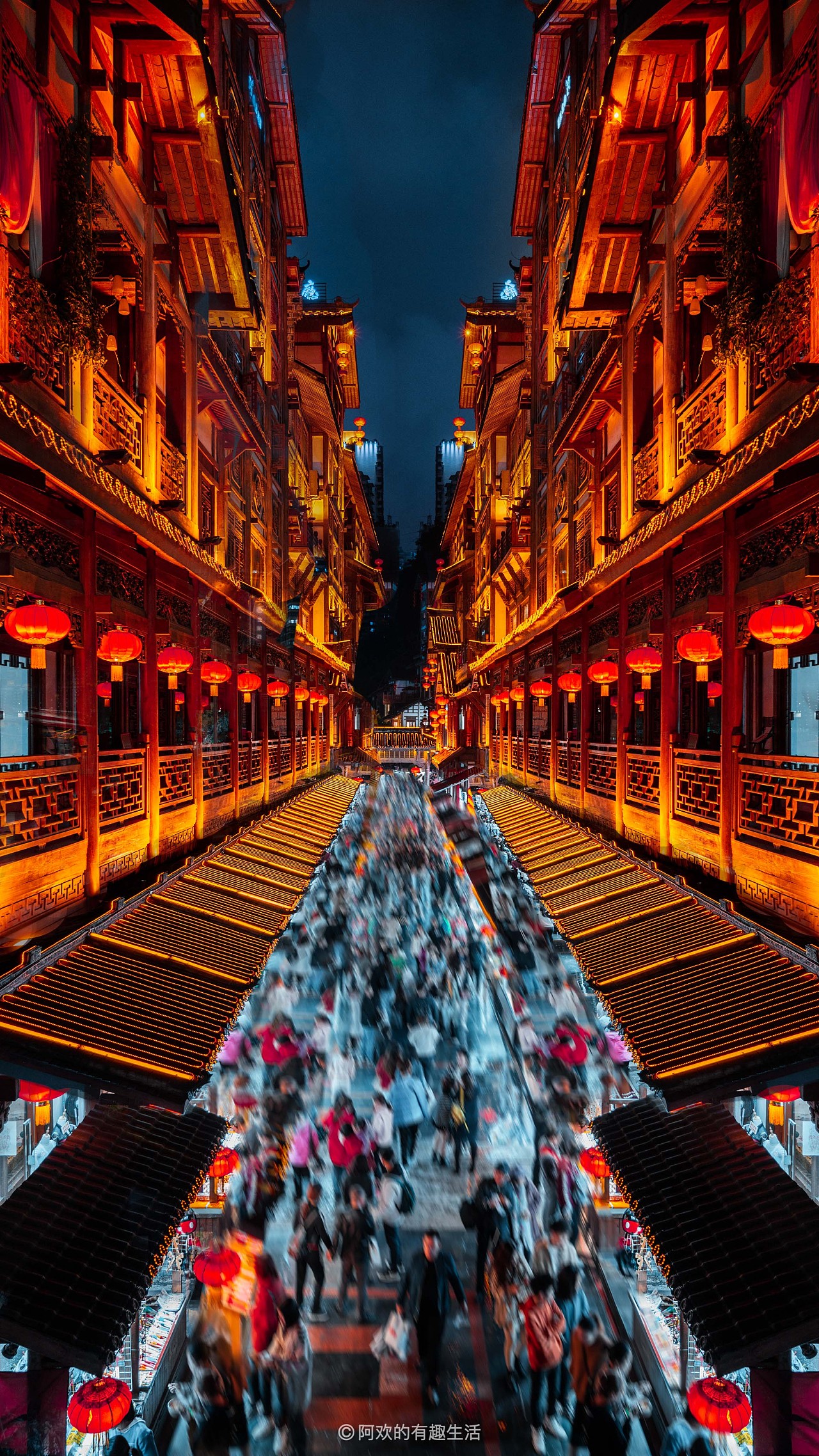 重庆市区网红打卡景点图片