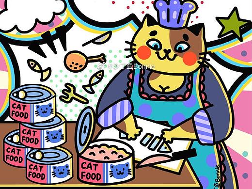 宠物罐头产品推广海报