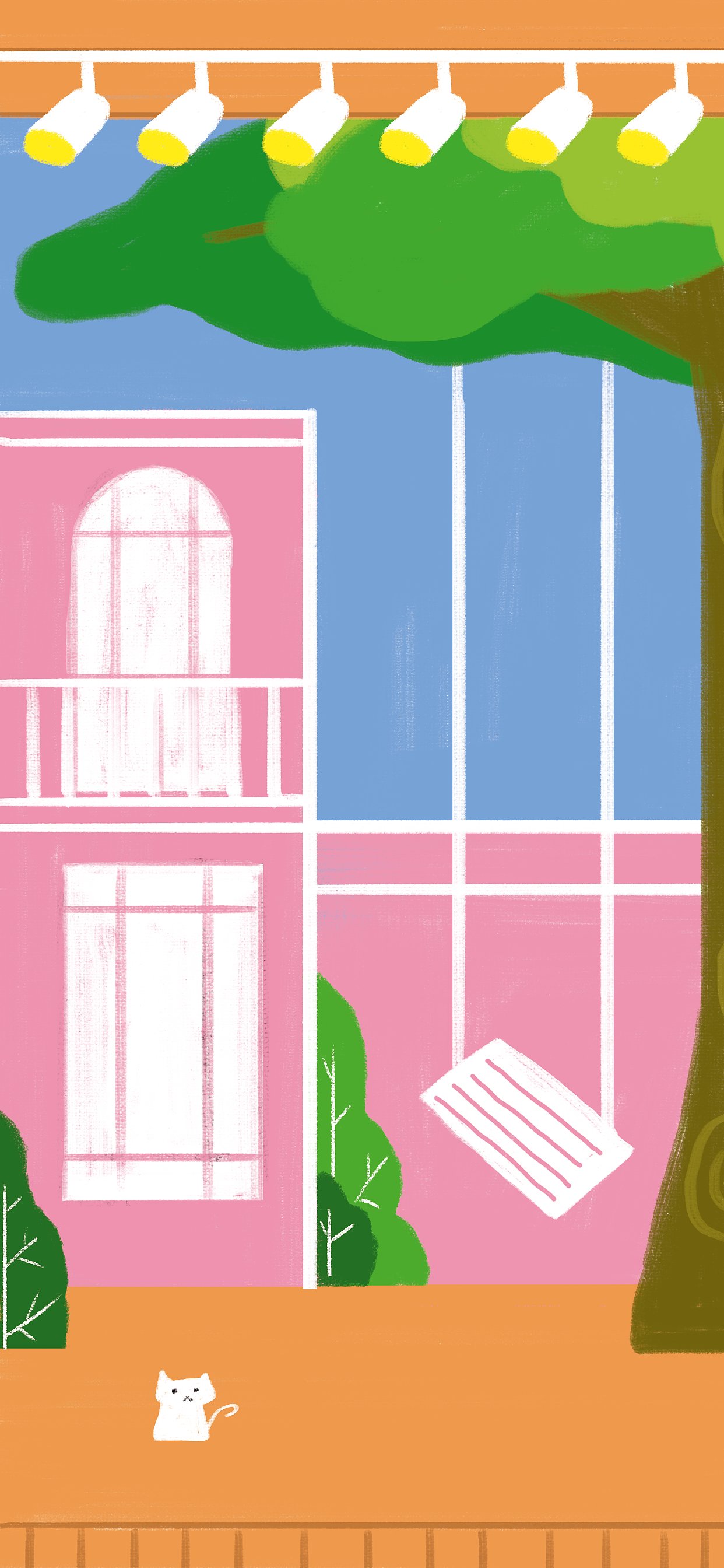 手機(jī)壁紙/場(chǎng)景（圖ZMjI4NzA5NjIw） - 創(chuàng)作習(xí)作 - 站酷設(shè)計(jì)師Yeon09原創(chuàng)素材 - 站酷ZCOOL