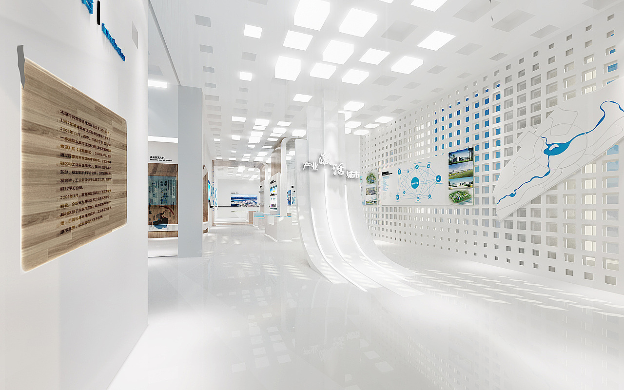 太原民营经济开发区展厅/巢派设计（图ZMjM4NjU0ODYw） - 展陈设计 - 站酷设计师巢派展厅设计原创素材 - 站酷ZCOOL