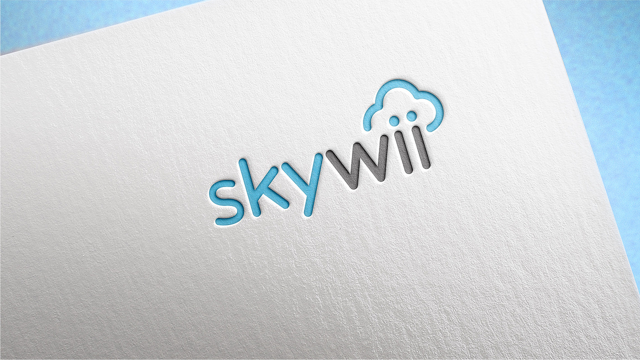 Skywii 标志设计（图ZOTMzOTQwNjg=） - Logo - 站酷设计师四纹鱼原创素材 - 站酷ZCOOL