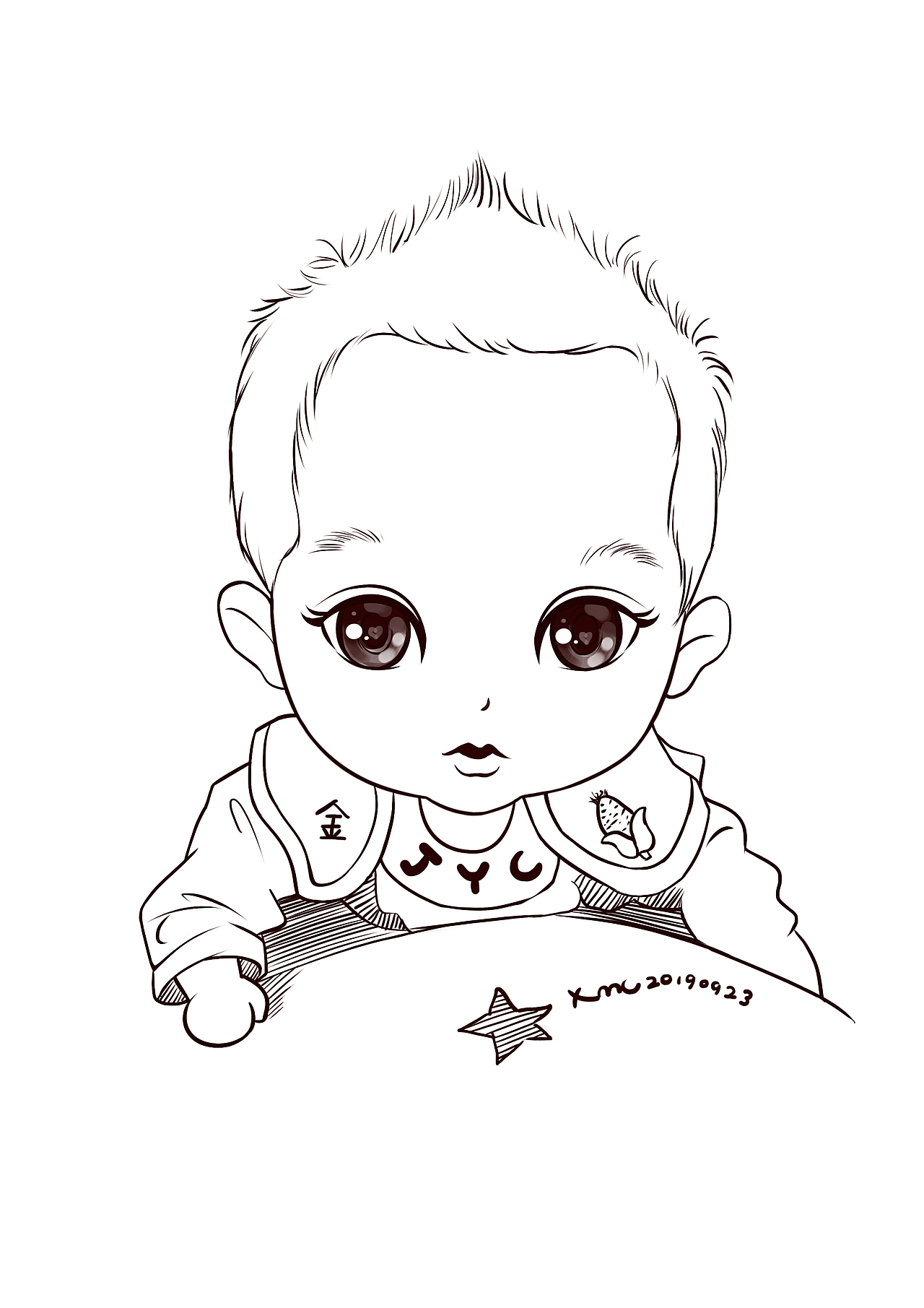 头像练习 卡通形象 卡通人物形象 卡特动漫人物肖像