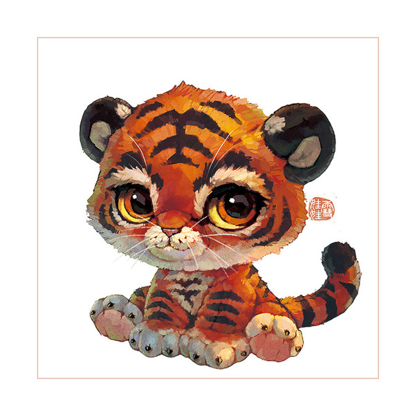 毛茸茸治愈——手绘可爱小动物